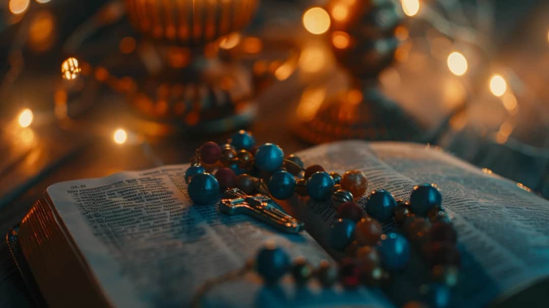 Rozważania różańcowe: Piękne i biblijne krótkie rozważania na różaniec