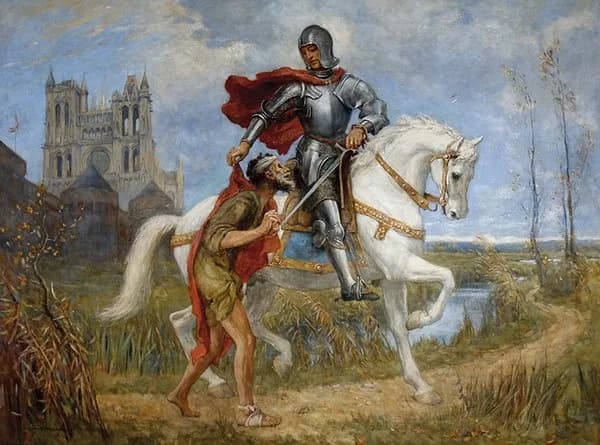 Święty Marcin - patron żołnierzy, ubogich i jeźdźców. Poznaj go!
